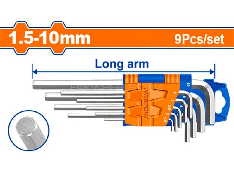 Wadfow Hex Key Set Model WHK1291 Image-1
