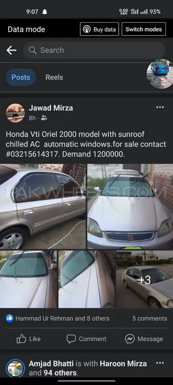 Honda Civic 2000 for Sale in Gujar Khan Image-1