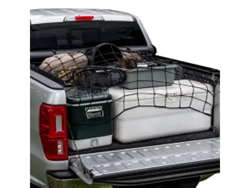 Elastic Cargo Net For Roof Carriers and Double Cabin Trucks 130 x 110cm Image-1