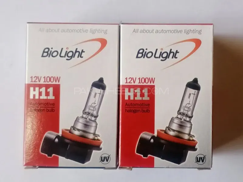 BioLight Rallye Series H11 100Watts Headlights and Fog Lights Bulbs Made in Korea Image-1