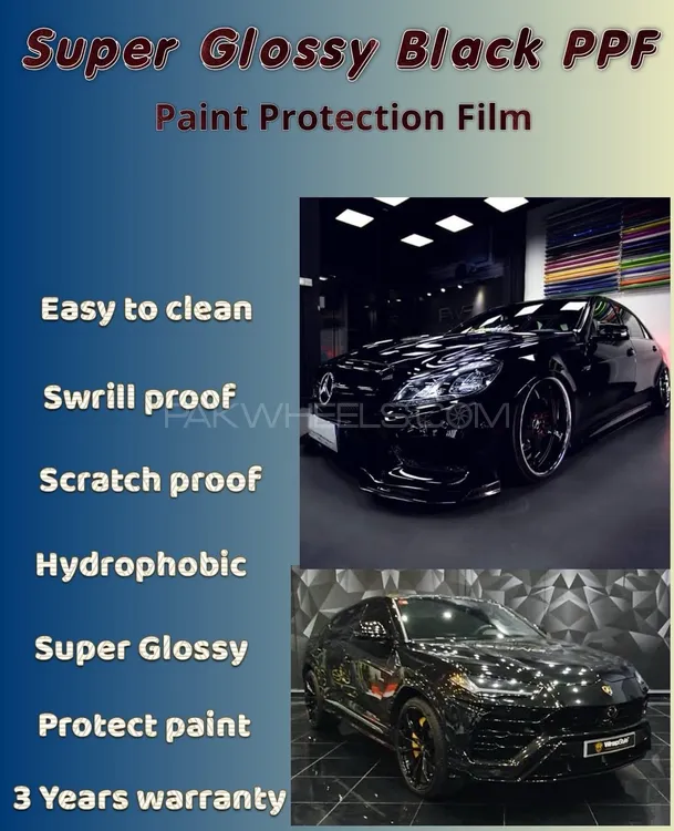 black ppf paint projection film Image-1