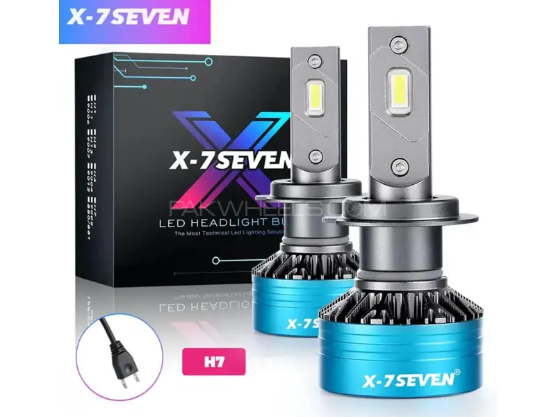 H7 X7 Seven Apollo Series LED Headlights - 6500k Colour - For Mercedes, Alsvin, BMW, Tucson Image-1