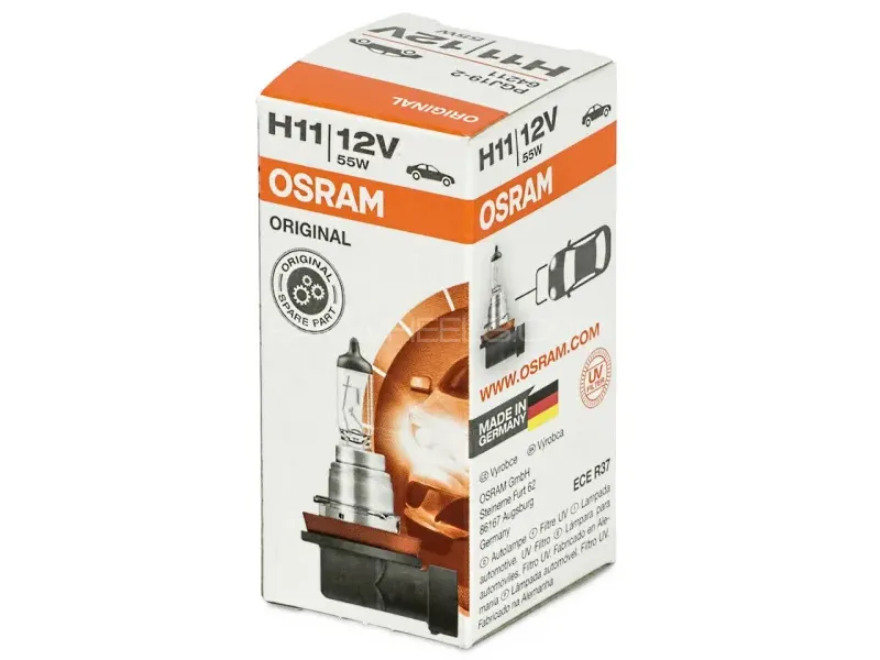 Buy H11 Osram Standard OEM Bulbs 55 Watts Made In Germany in