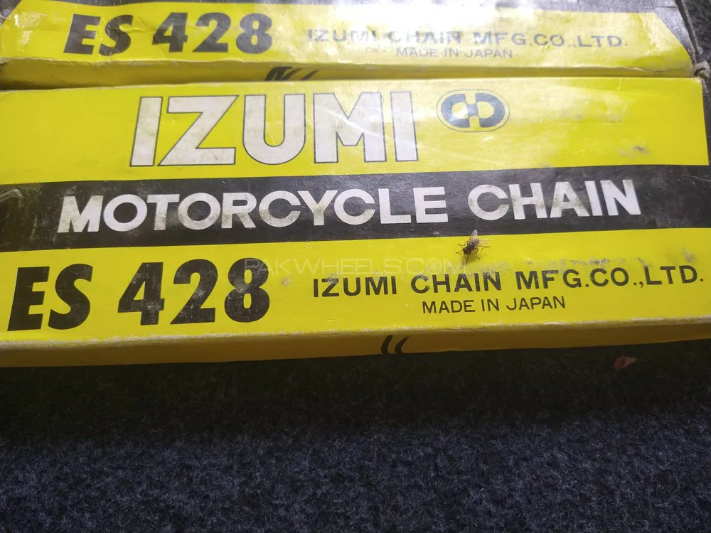 IZUMI motorcycle racing chain es 428 made in japan sports Image-1
