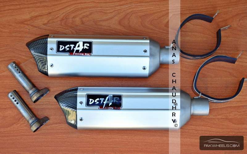 Dstar/Akrapovic Mufflers Available For Sale Image-1
