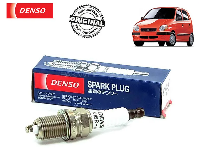 Hyundai Santro 2003-2014 DENSO Spark Plugs | Indonesia | 4pcs | K16RU11 Image-1