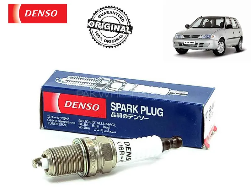 Suzuki Cultus 2007-2017 DENSO Spark Plugs | Indonesia | 4pcs | K16RU11 Image-1