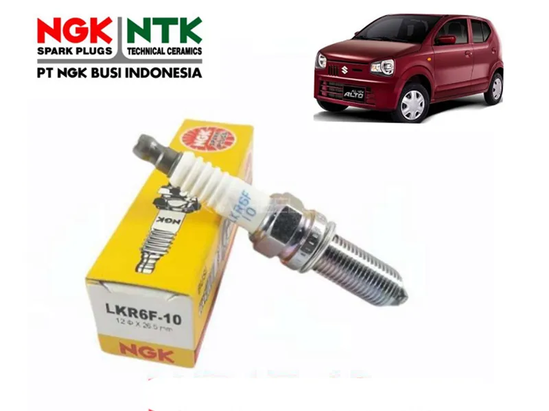 Suzuki Alto 2019-2023 NGK Spark Plug - 3 Pcs - LKR6F10 