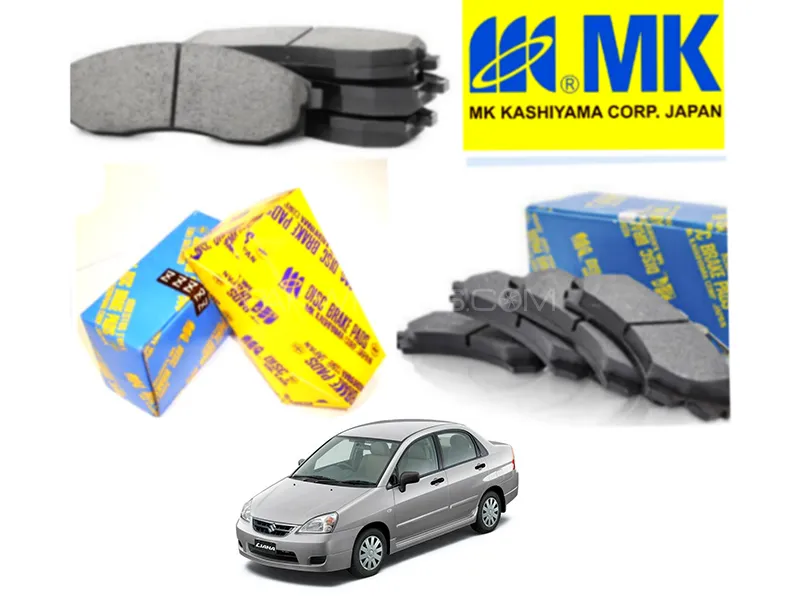 Suzuki Liana 1300cc 2006-2014 MK Japan Front Disc Brake Pads - Advanced Technology  Image-1