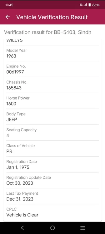Jeep CJ 5 1963 for Sale in Abbottabad Image-1