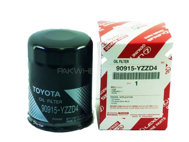 Toyota Genuine Oil filter For Toyota Surf 1995 - 2009 OEM Number 90915-YZZD4 Image-1
