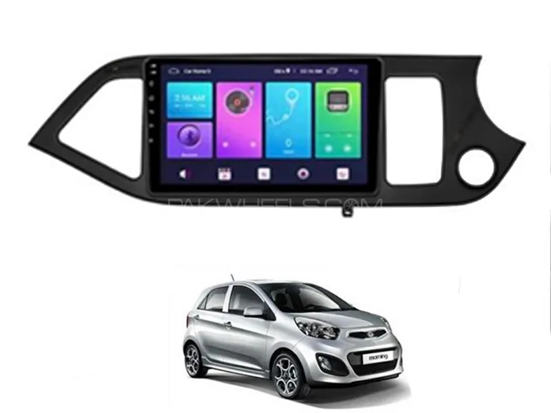 Kia Picanto 2019-2023 Android Player With Genuine Frame Fitting | 9 inch | IPS Display Image-1