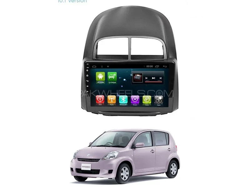 Toyota Passo 2005-2010 Android Player With Genuine Frame Fitting | 9 inch | IPS Display Image-1