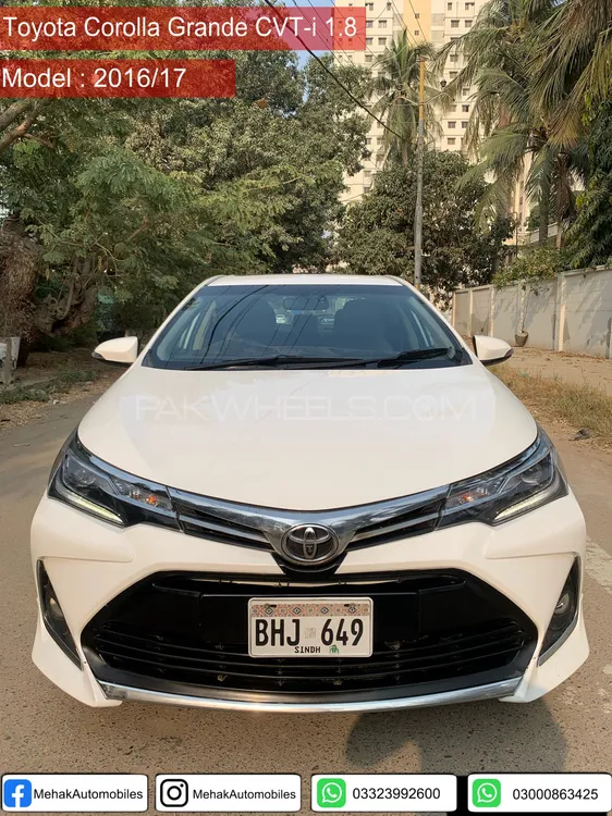 Toyota Corolla 2016 for Sale in Karachi Image-1