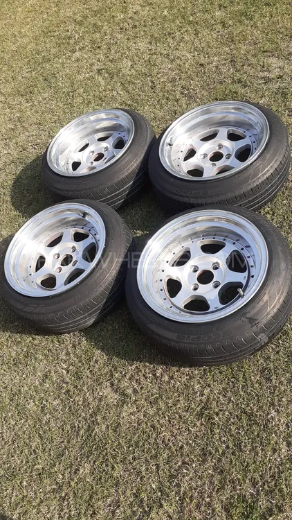 15 inch deepdish rims and tyres Image-1