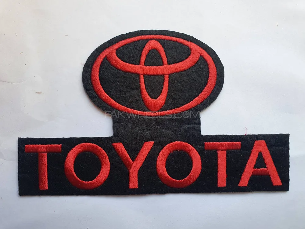 Toyota Car Seat Embroided Logos Image-1