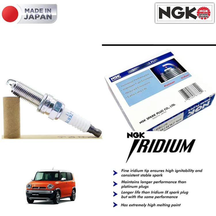 Suzuki Hustler 2011-2020 Iridium Spark Plug 3 pcs