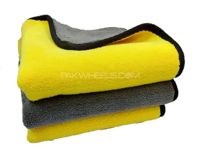 Maxima Premium Microfiber Towels Bundle Of 6 - 40cm X 40cm - 800gsm - Top Quality Image-1