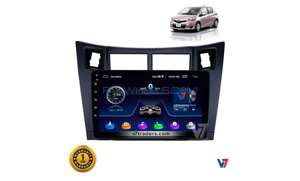 V7 Toyota Vitz 2006-12 Android LCD Touch Panel Screen GPS navigation DVD Image-1