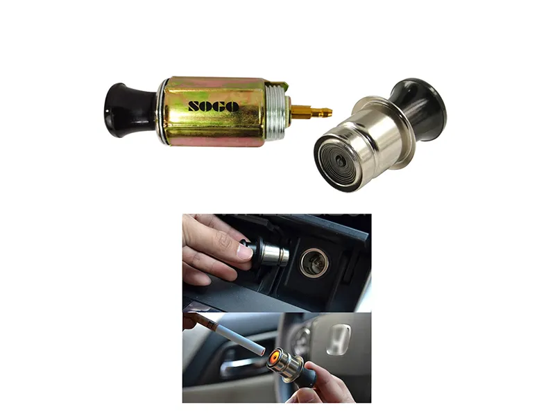 SOGO Car Cigarette Electric  Lighter Socket Assembly Plug Image-1