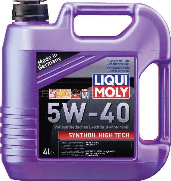 Liqui Moly's Synthoil High Tech 5 W-40 For Sale Image-1
