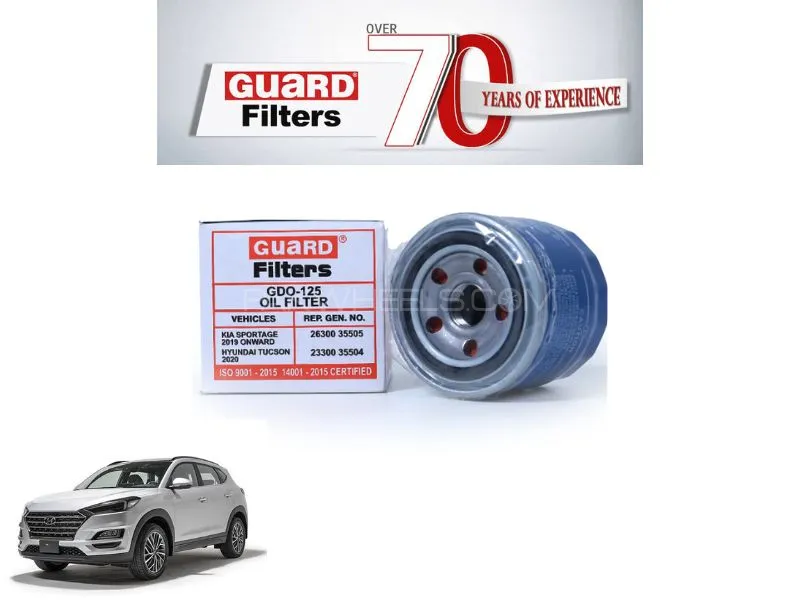 Hyundai Tucson Oil Filter - Guard OEM filters  Image-1