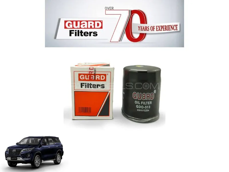 Toyota Fortuner Oil Filter - Guard Filters  Image-1