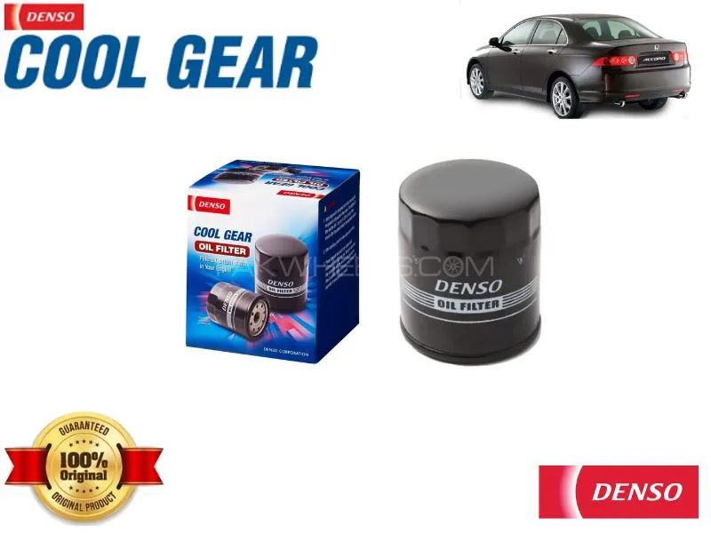 Honda Accord CL8 & CL9 Oil Filter Denso Genuine - Denso Cool Gear  Image-1