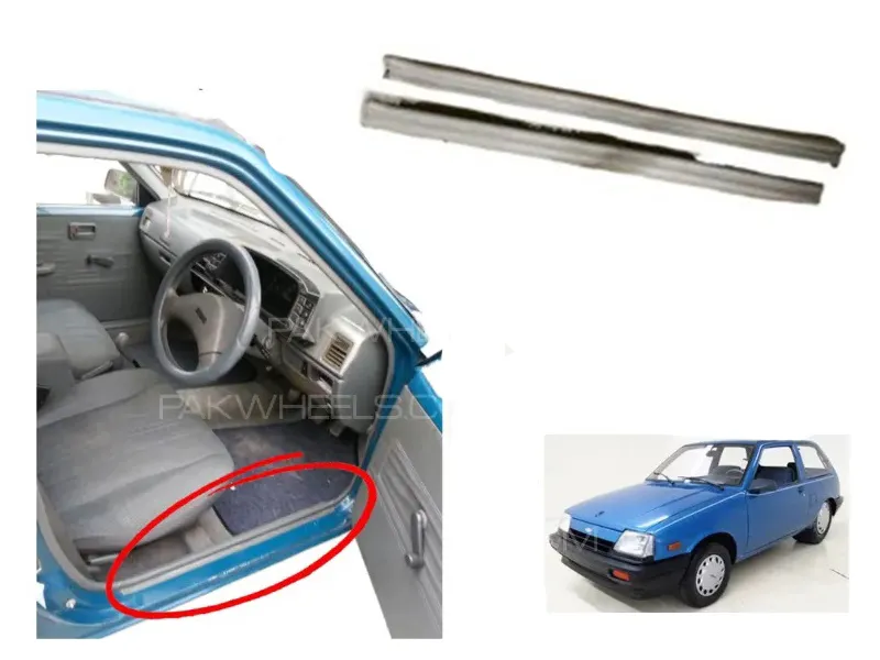 Suzuki Khyber Front Door Foot Board | 2 Pcs | Left And Right Set Image-1