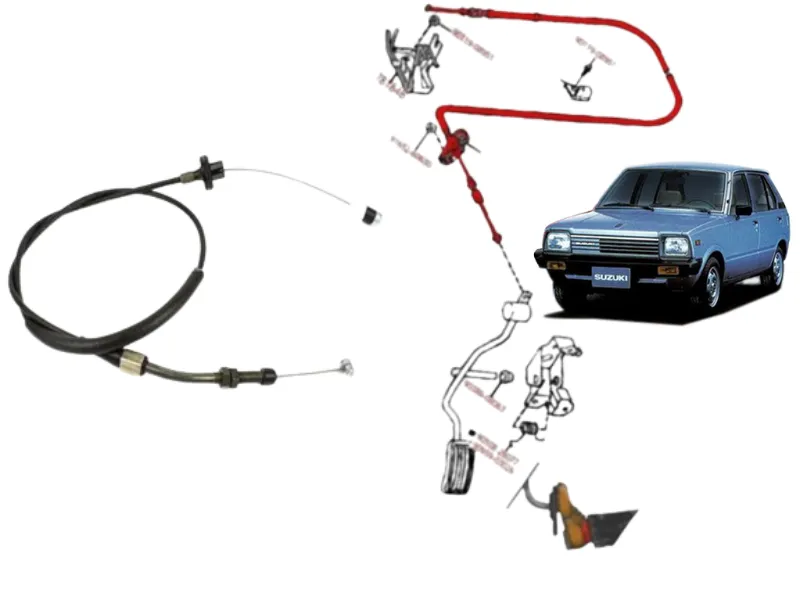 Suzuki Fx Accelerator Cable | 1 PCS |  Speedometer Cable Image-1