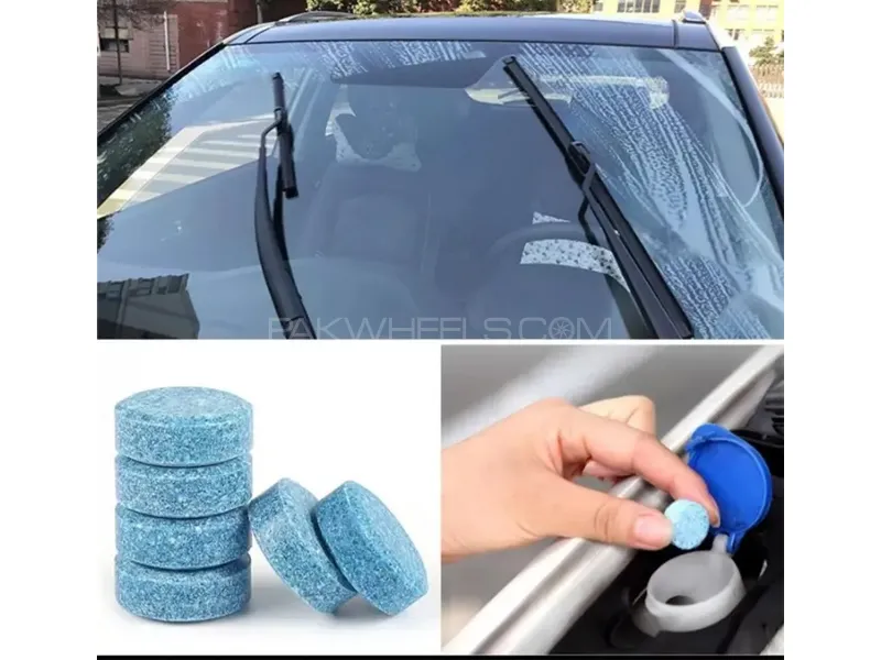 Windshield Glass Cleaner Tablets Pack Of 4pcs