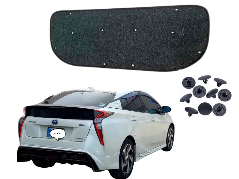 Bonnet Insulator Toyota Prius New for Heat & Sound Proofing with Clips