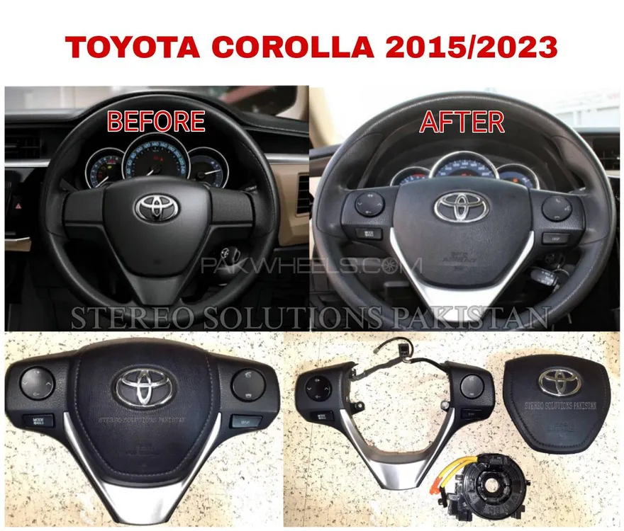 toyota corolla multimedia buttons available Image-1