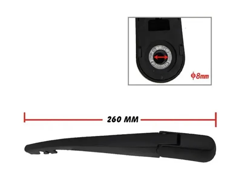 Honda Vezel 2014-2024 Rear Wiper Complete Set Honda Vezel 2014-2024 Rear Wiper Complete Set Image-2