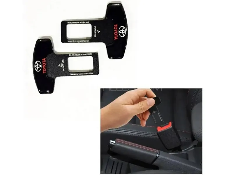 Universal Seat Belt Clips For Toyota | 2 Pcs Image-1