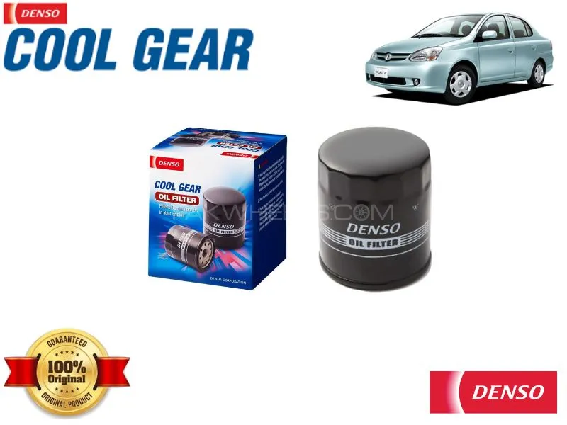 Toyota Platz 1999-2005 Denso Oil Filter - Genuine Cool Gear Image-1