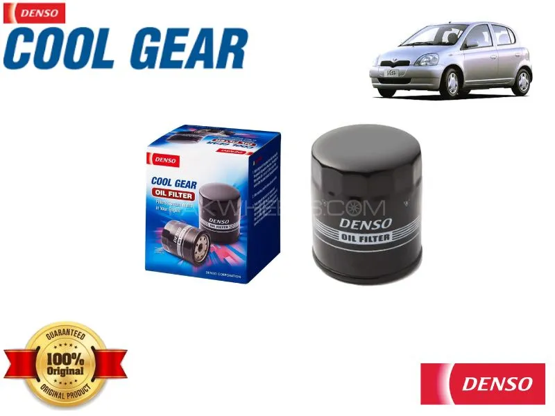Toyota Vitz 1998-2005 Denso Oil Filter - Genuine Cool Gear Image-1