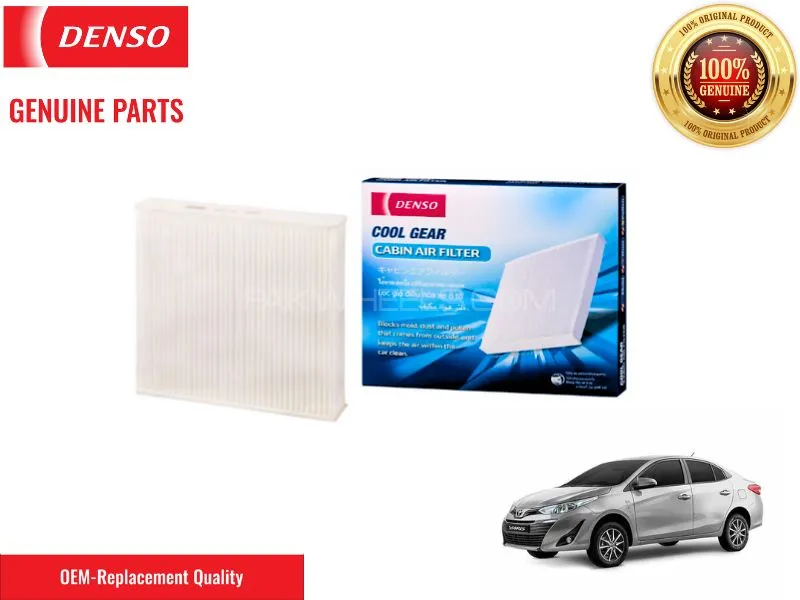Toyota Yaris 1.5 2020-2024 Denso Cabin Filter - Genuine Cool Gear Ac Filter​​​