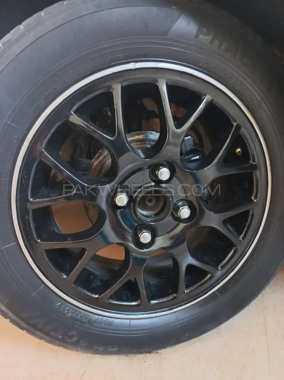 BBS shape rims 14inches rims with Tyres Image-1