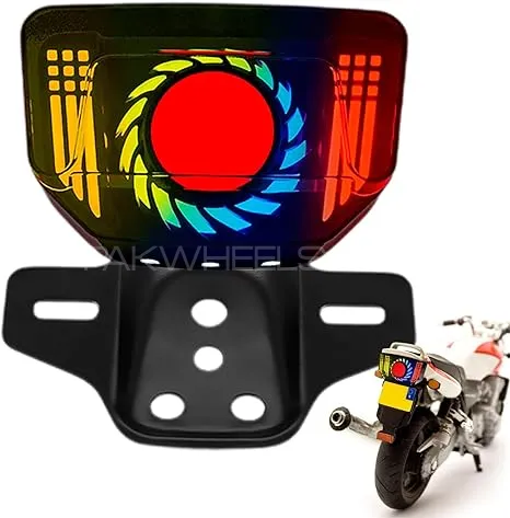 Honda LED Smoke Back Light Tail Light with Indicators Turn Signal Fancy Sporty For Honda CD70 & CG12 Honda LED Smoke Back Light Tail Light with Indicators Turn Signal Fancy Sporty For Honda CD70 & CG12 Image-3