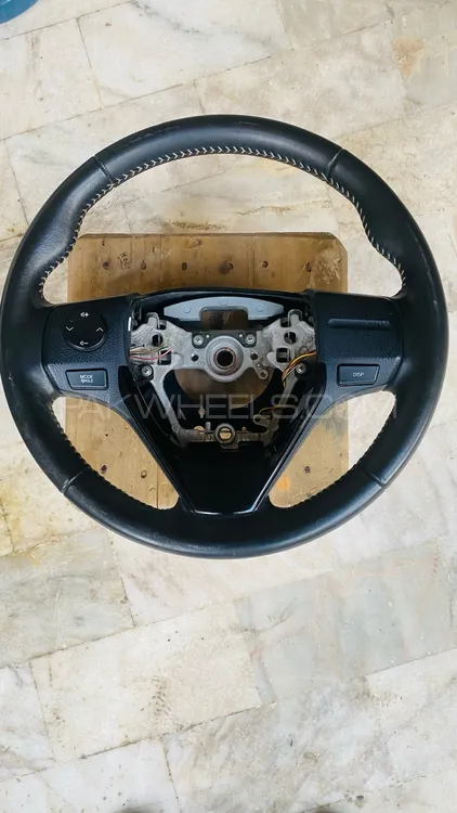 Toyota Corolla Altis 2015-2023 model multimedia steering wheel brand new condition can be fit in any Toyota car easliy Image-1