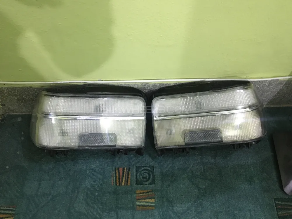  Clear Tail lights Back Lights for Toyota Corolla 1994 - 2001 Image-1