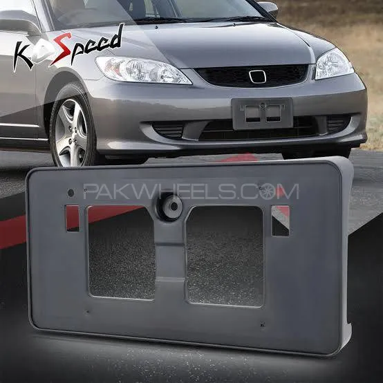 Geniune Number plate base of Honda Civic 2001 to 2005 Image-1