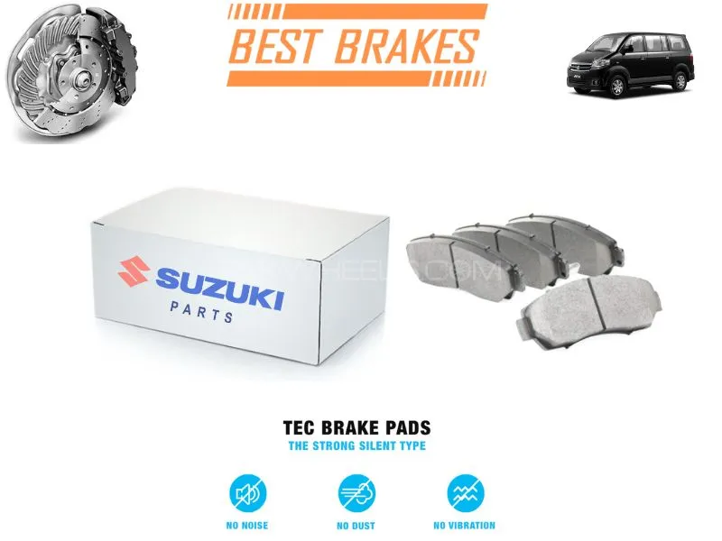 Suzuki APV 2005-2024 TEC Brake Pads - High Quality Brake Parts Image-1
