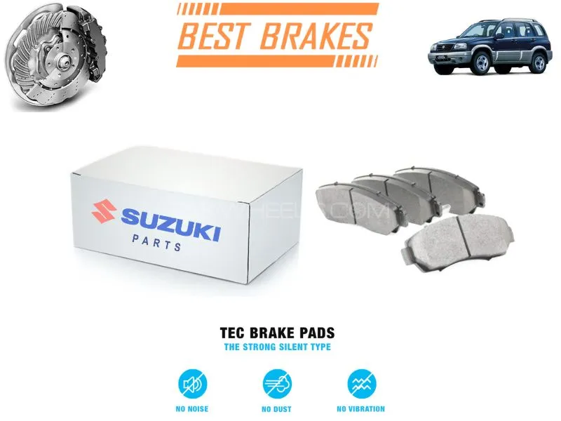 Suzuki Vitara 5 Door 2005-2016 TEC Brake Pads - High Quality Brake Parts Image-1