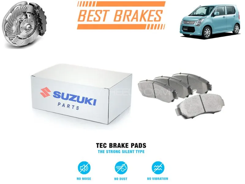 Suzuki Wagon R Japan Assembled 2012-2017 TEC Brake Pads - High Quality Brake Parts