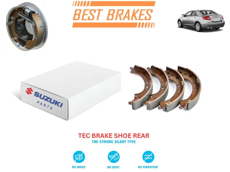 Suzuki Escudo TEC Rear Brake Shoes - High Quality Brake Parts