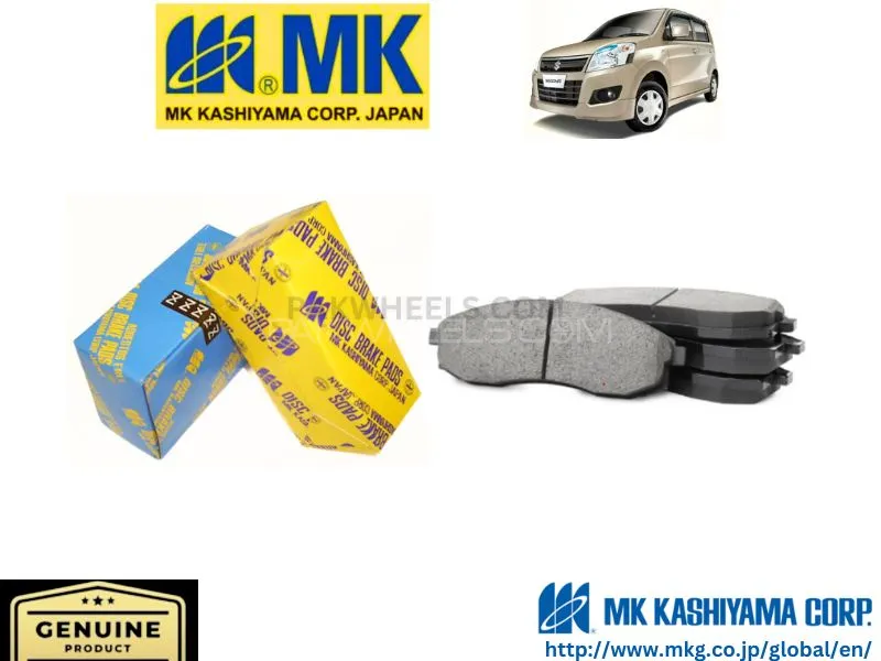 Suzuki Wagon R Pak Assembled MK JAPAN Front Brake Pads Image-1
