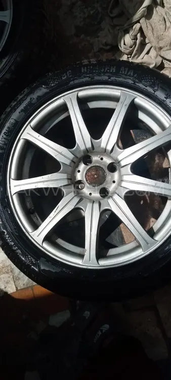 RIMS AND TIRES FOR SALE 215/50/17 2021 date  Image-1