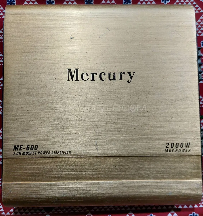 Mercury ME-600 2 Channel Amplifier 2000w Original Image-1